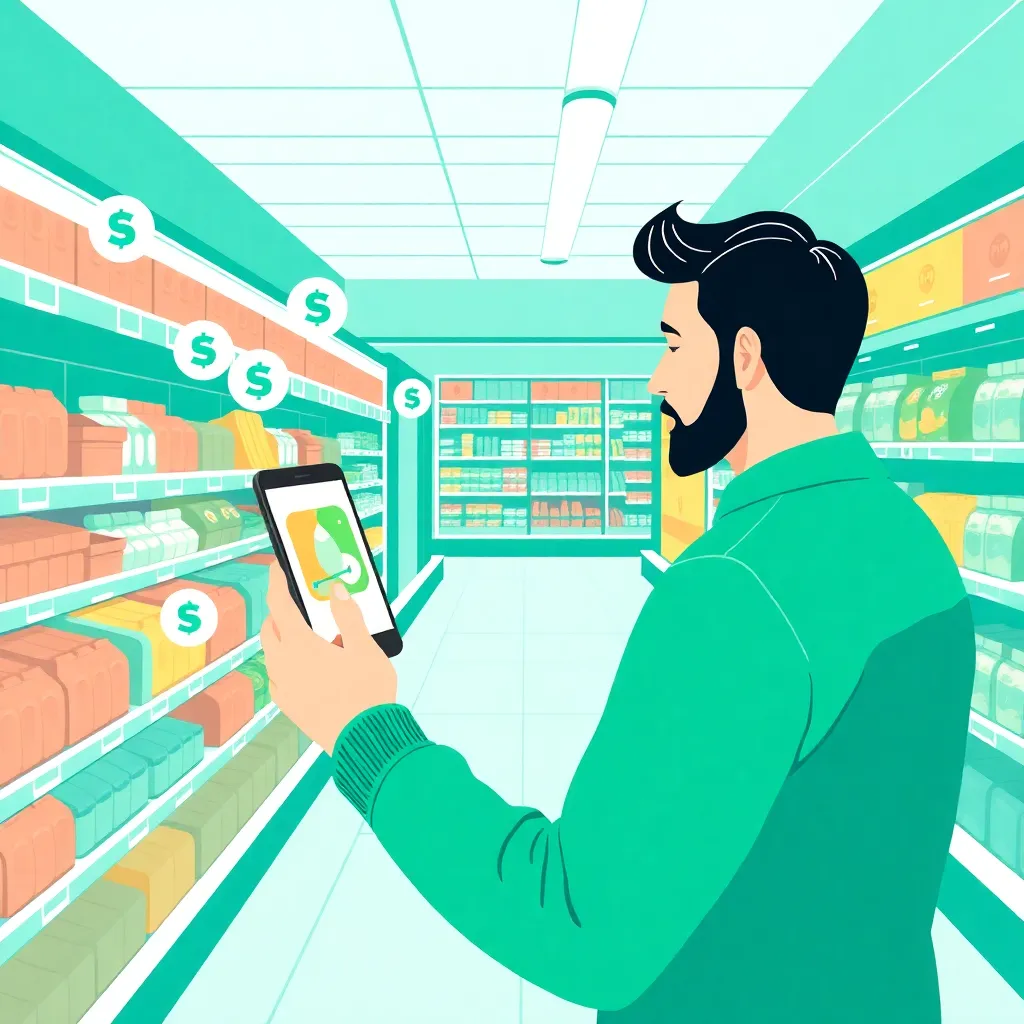 DiabeticHelper app showing product health score
